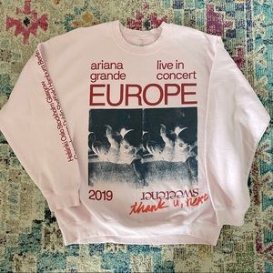 Ariana Grande Rare Europe Tour Sweatdhirt